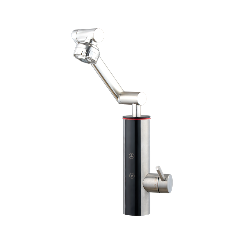 BS-08-34-JXHW Multifunktions-Edelstahl-Elektro-Warmwasserhahn, sofortiger Warmwasser-Waschtischhahn