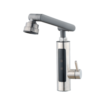 BSDF-01X-34-JXHW Edelstahl-Durchlauferhitzer-Wasserhahn, elektrischer Warmwasserbereiter für Badezimmer