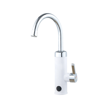 DRL-05AX-34 weißer ABS-Sofort-Digital-Elektro-Warmwasserhahn, Sofort-Wasserhahn