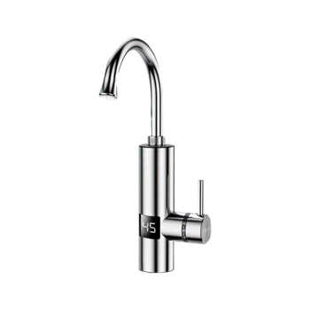 BSF-01X-34 Elektrischer Warmwasserhahn aus Edelstahl mit LED-Anzeige
