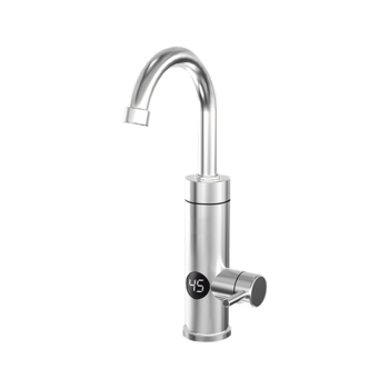 BSY-02X-34 elektrischer Warmwasserhahn aus Edelstahl mit Sofortheizung